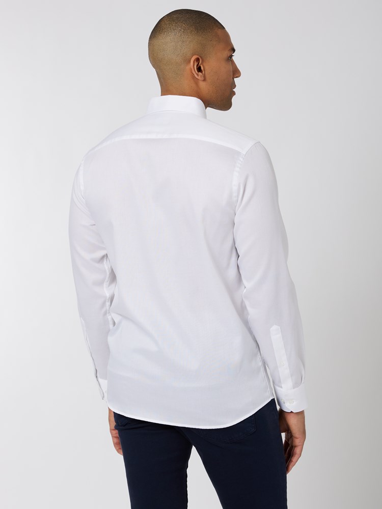Peretti skjorte - slim fit 7501308_O68-JEANPAUL-W22-Modell-Back_2628_Peretti skjorte - slim fit O68.jpg_