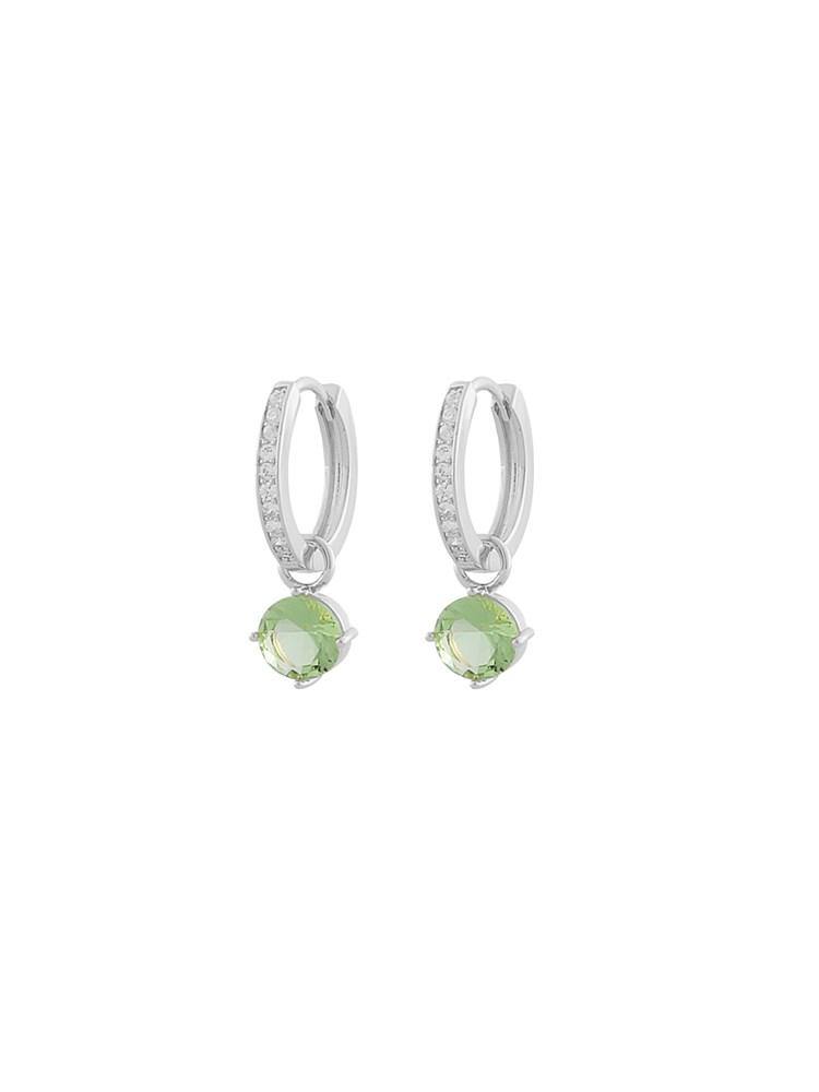 Rola Round Ring Ear 1082-6300 Rola round ring ear s light green 7251016 GJA_Rola Round Ring Ear GJA_Rola Round Ring Ear GJA 7251016.jpg_