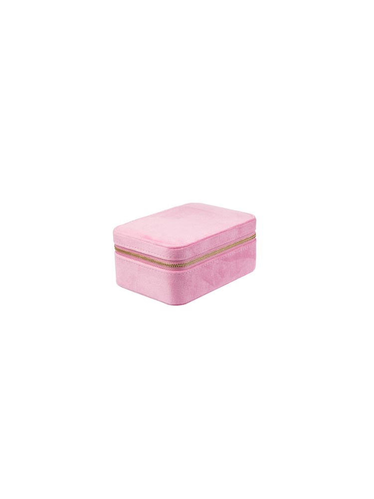 Smykkeskrin i fløyel 1386 - Velvet Jewellery Box - Bubblegum Pink - Bilde 1_Smykkeskrin i fløyel MQX_Smykkeskrin i fløyel MQX 7253179.jpg_