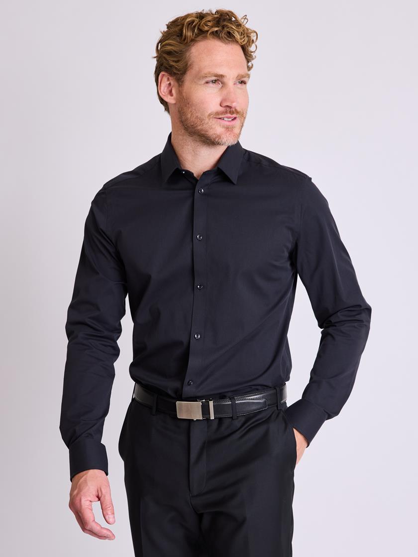 Slim stretch skjorte ID2