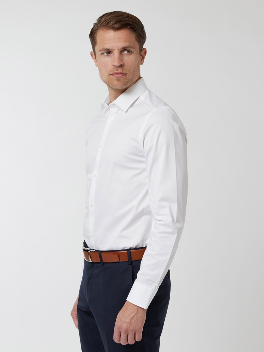 7223784 O68 7223784_O68-MARIOCONTI-NOS-Modell-Front_chn=vic_16161_Slim stretch skjorte O68.jpg_Front||Front