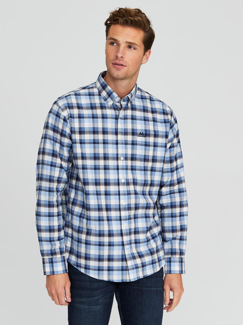 Konrad Flanell Skjorte - Classic Fit EGG
