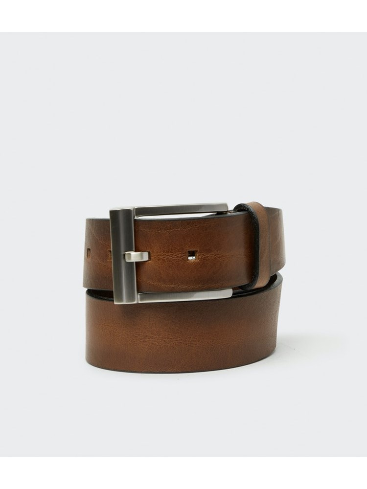 Ebeltoft skinnbelte 7245737_600-SADDLER-NOS-front_Ebeltoft skinnbelte 600 7245737_SADDLER 70313 EBELTOFT BELTE.jpg_Front||Front