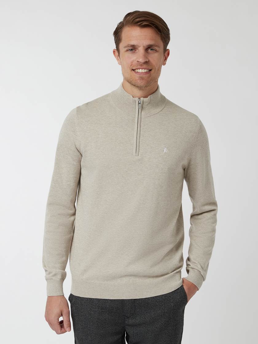 Dammers Zip Neck Genser I4C