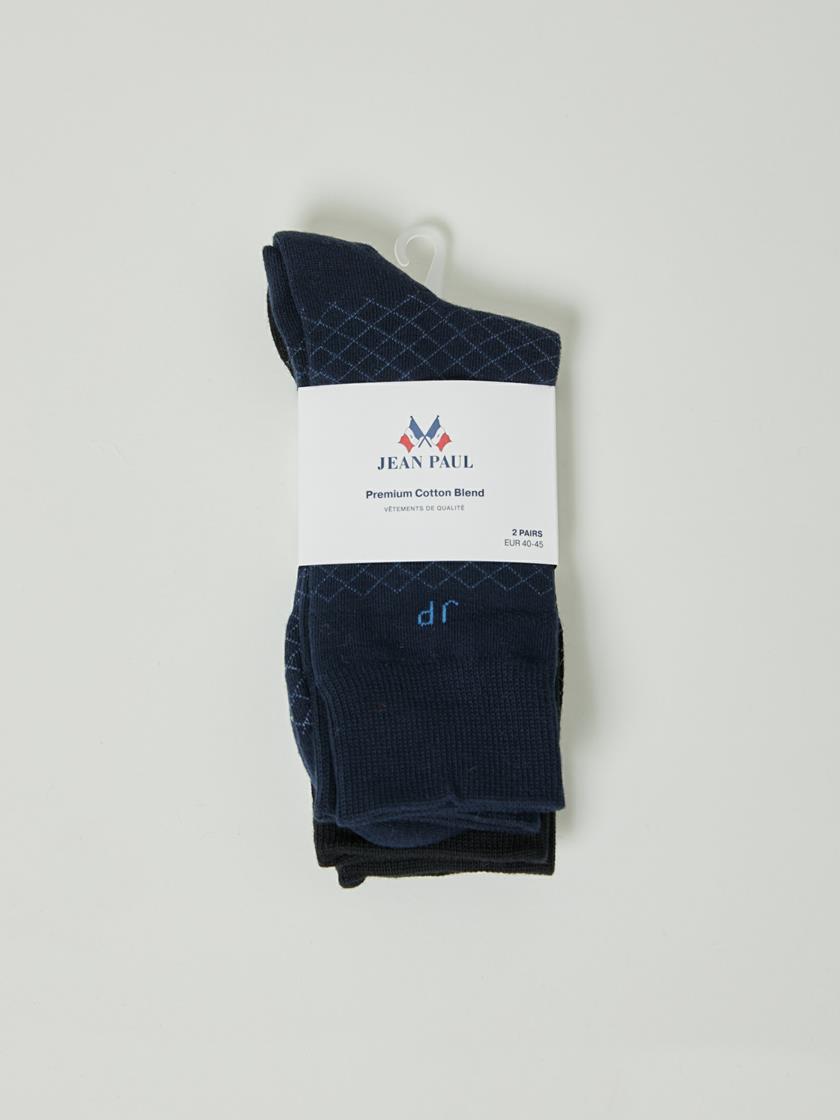 2 pk Argyle sokk EM6