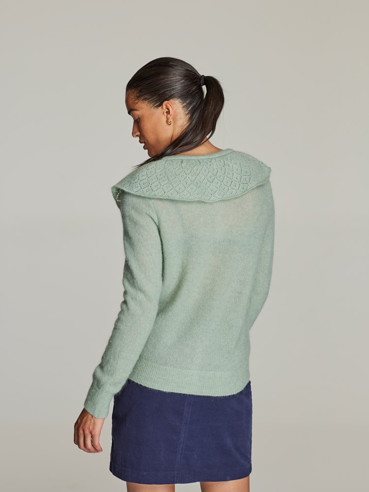 Elena cardigan 7249005_I5Q-JEANPAULFEMME-S22-Modell-back_86914_Elena cardigan I5Q_Elena cardigan I5Q 7249005.jpg_Back||Back