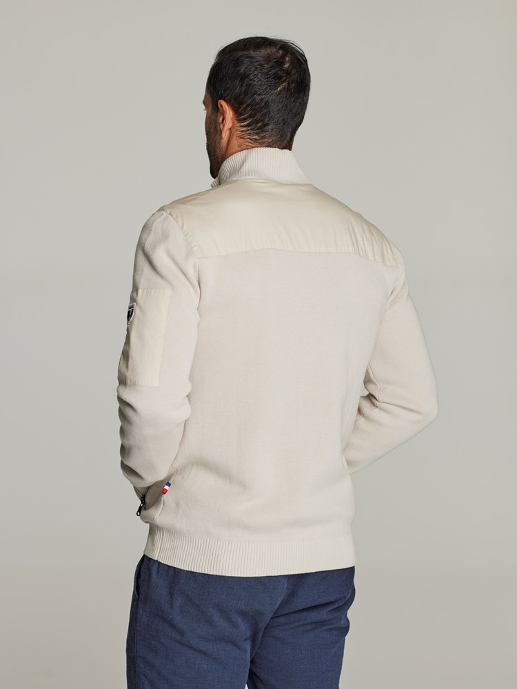 Vincent zip cardigan 7249007_JEAN PAUL_S22_VINCENT ZIP CARDIGAN_4_I3O_GRÅ_1999_Modell_-back_61731.jpg_