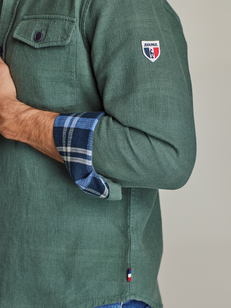 Francesco Skjortejakke 7249050_GOH-JEANPAUL-S22-Modell-front_27588_Francesco Skjortejakke GOH.jpg_Front||Front