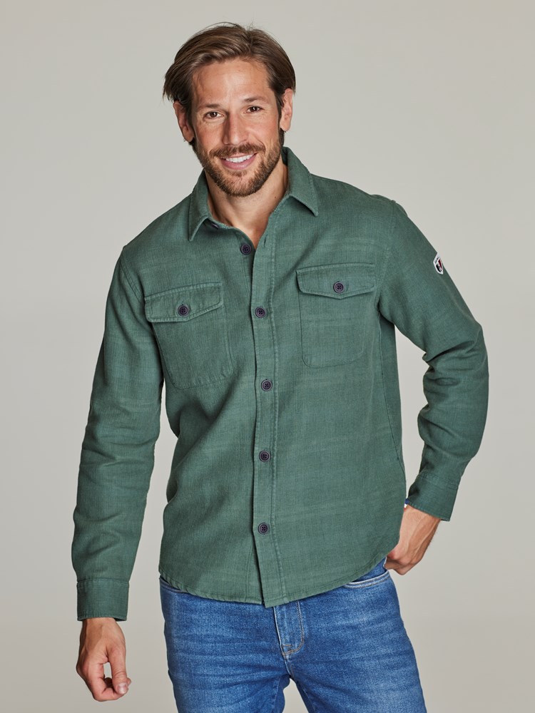 Francesco Skjortejakke 7249050_GOH-JEANPAUL-S22-Modell-front_75210_Francesco Skjortejakke GOH.jpg_Front||Front