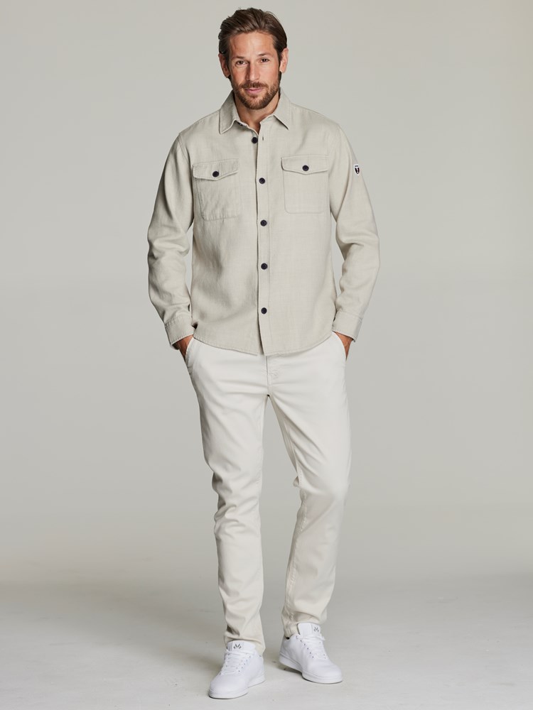 Francesco Skjortejakke 7249050_I3O-JEANPAUL-S22-Modell-front_36307_Francesco Skjortejakke I3O.jpg_Front||Front
