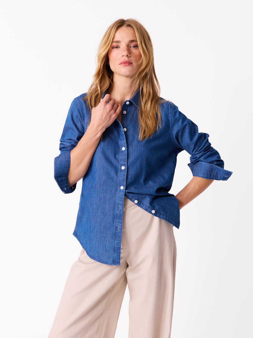 7249227 ECL 7249227_ECL_Jean Paul_Basic denim skjorte_NOOS (3)_JP Basic denimskjorte ECL.jpg_