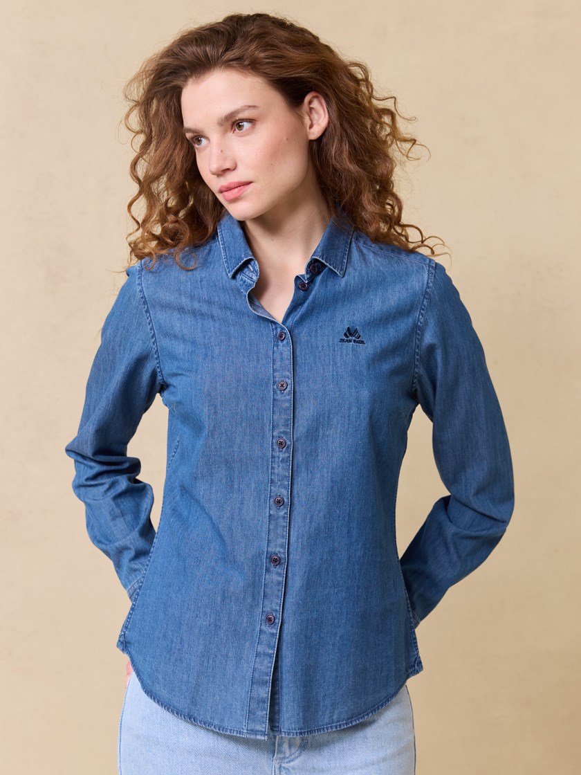 7249227 ECL 7249227_ECL_Jean Paul_Basic Denim Skjorte_NOS (1)_JP Basic denimskjorte ECL.jpg_