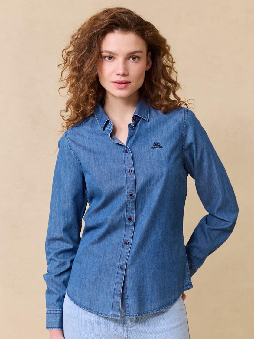 7249227 ECL 7249227_ECL_Jean Paul_Basic Denim Skjorte_NOS (2)_JP Basic denimskjorte ECL.jpg_