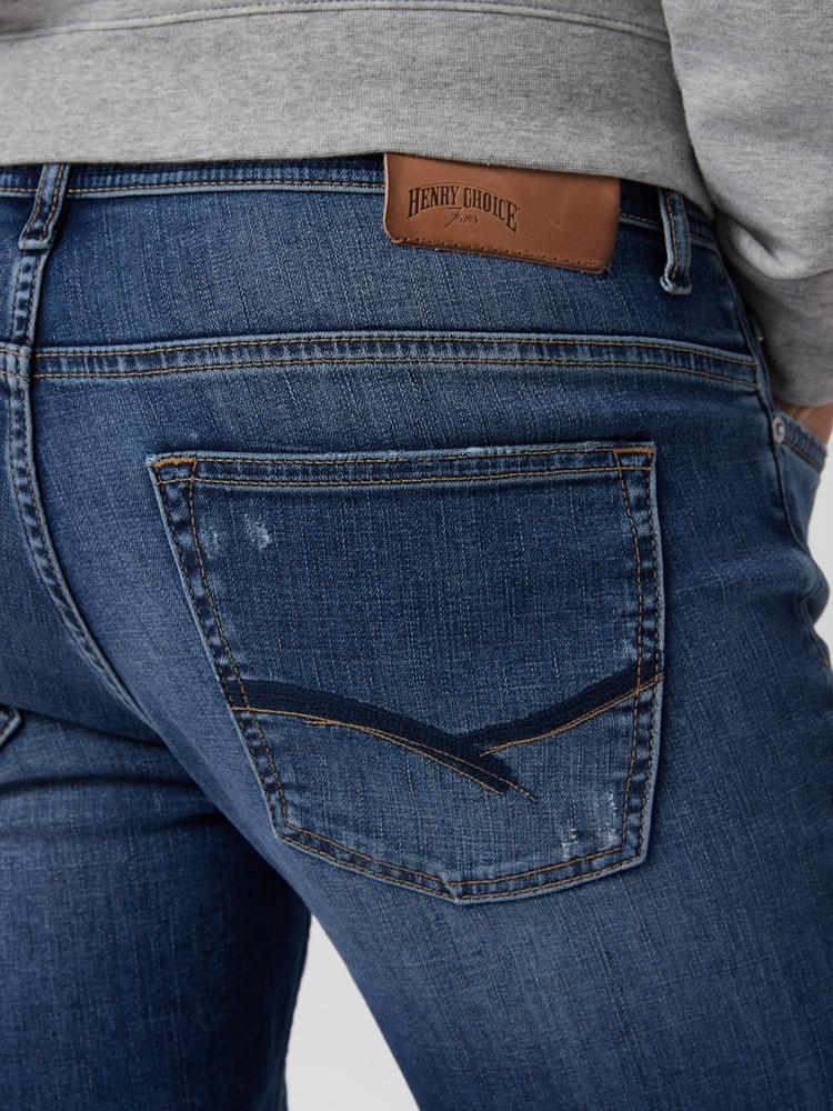 Skinny Sid vintage broken twil 7249275_DAB-HENRYCHOICE-S22-Modell-Back_chn=vic_8108_Skinny Sid vintage broken twil DAB_Skinny Sid vintage broken twil DAB 7249275.jpg_Back||Back