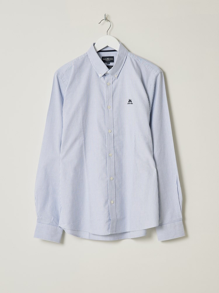 Oxford stripet skjorte - regular fit 7249303_EN3-JEANPAUL-NOS-Front_159.jpg_Front||Front