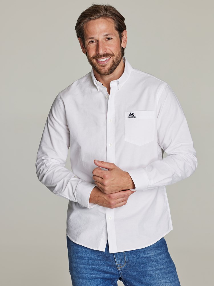 Oxford skjorte - regular fit 7249304_O68-JEANPAUL-S22-Modell-front_11374.jpg_Front||Front
