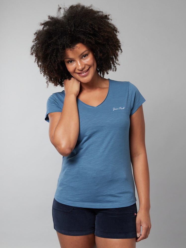 Agnais t-skjorte 7250141_EEJ-JEANPAUL-H22-Modell-Front_2476_Agnais t-skjorte EEJ_Agnais t-skjorte EEJ 7250141.jpg_Front||Front