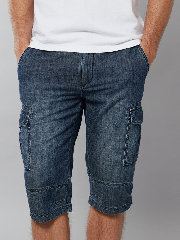Lucas cargo denim shorts 7250230_D03-JEANPAUL-H22-Modell-Front_8316.jpg_Front||Front