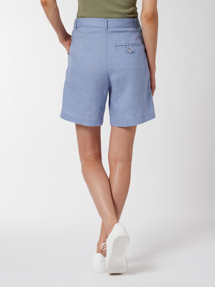 Clarita linshorts 7250411_ECL-BLU-H22-Modell-Front_chn=vic_2512_Clarita linshorts ECL 7250411.jpg_Front||Front