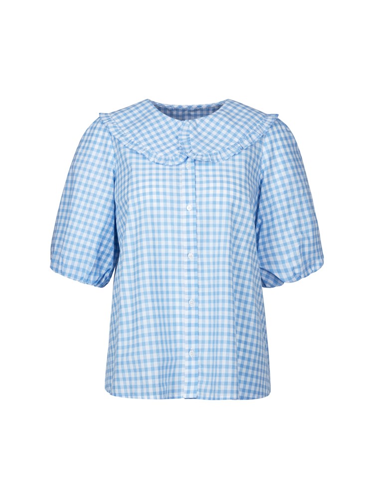 Gingham bluse 7250516_EN3--H22-front_44860_Gingham bluse EN3 7250516.jpg_Front||Front