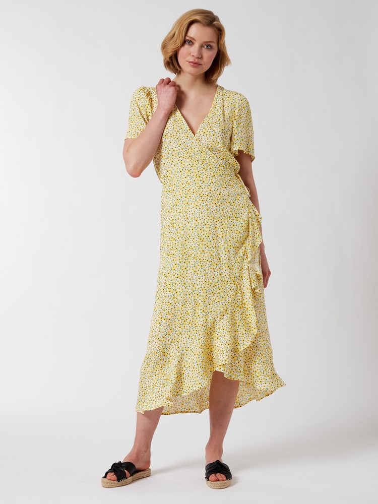 Florence omslagskjole 7250561_Q87-MELL-H22-Modell-Front_chn=vic_351_Florence omslagskjole Q87 7250561.jpg_Front||Front