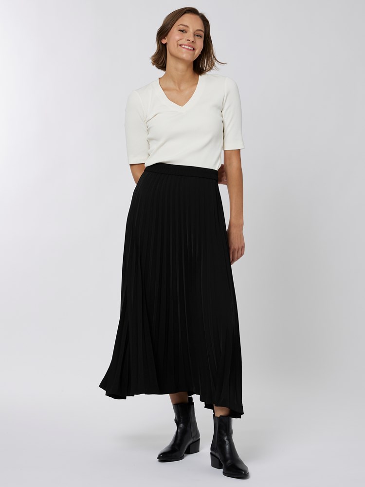 Win pliss skjørt 7251045_CAB-IN WEAR-A22-Modell-Front_chn=vic_5013_Win pliss skjørt CAB 7251045.jpg_Front||Front