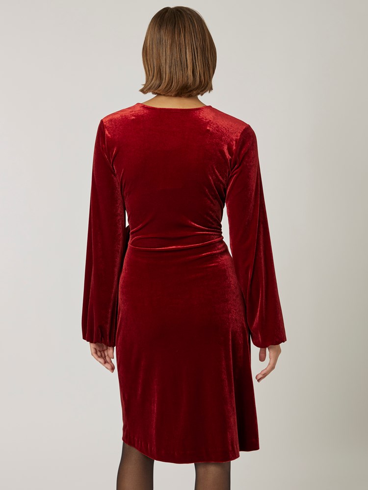 Goriel wrap dress 7251184_K5I-IN WEAR-W22-Modell-Back_chn=vic_9523_Goriel wrap dress K5I 7251184.jpg_Back||Back
