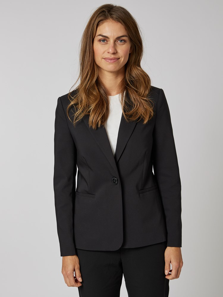 Zella klassisk kort blazer 7252405_CAB-IN WEAR-NOS-Modell-Front_chn=vic_2376_Zella klassisk kort blazer CAB_Zella klassisk kort blazer CAB 7252405.jpg_Front||Front