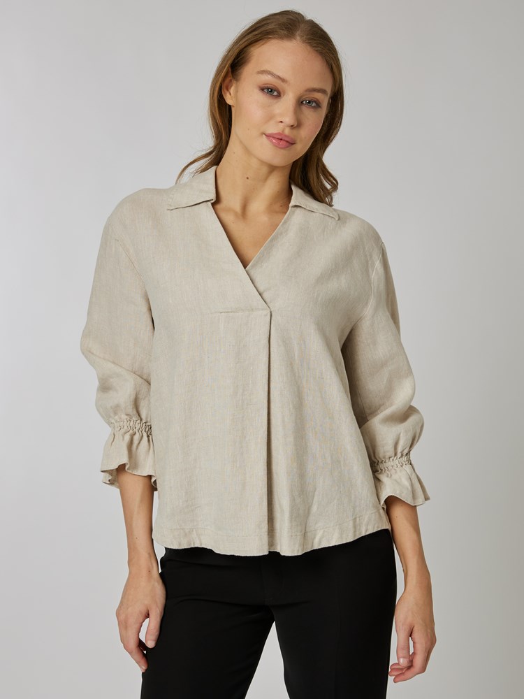 Peg bluse 7252425_I2M-IN WEAR-S24-Modell-Front_chn=vic_1220_Peg bluse I2M_Peg Blouse_Peg bluse I2M 7252425.jpg_Front||Front