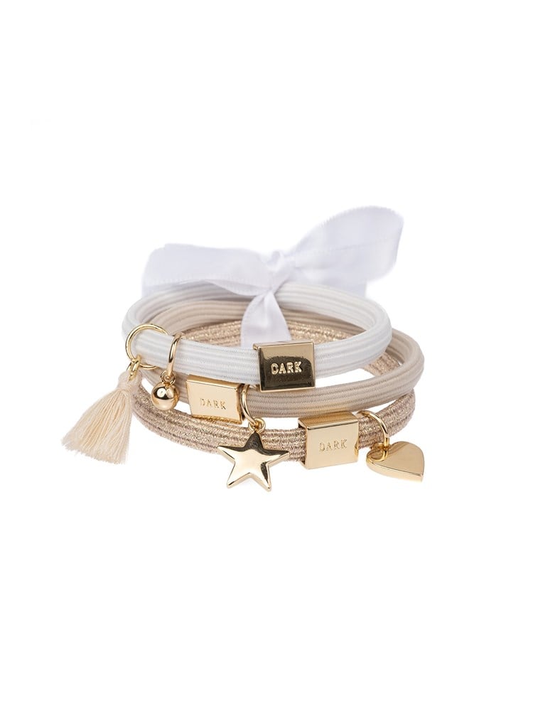 Hårstrikk kombo 3 pk 7253174A9N - Hair Ties 3 pk Charm Combo_Hårstrikk kombo 3 pk A9N.jpg_