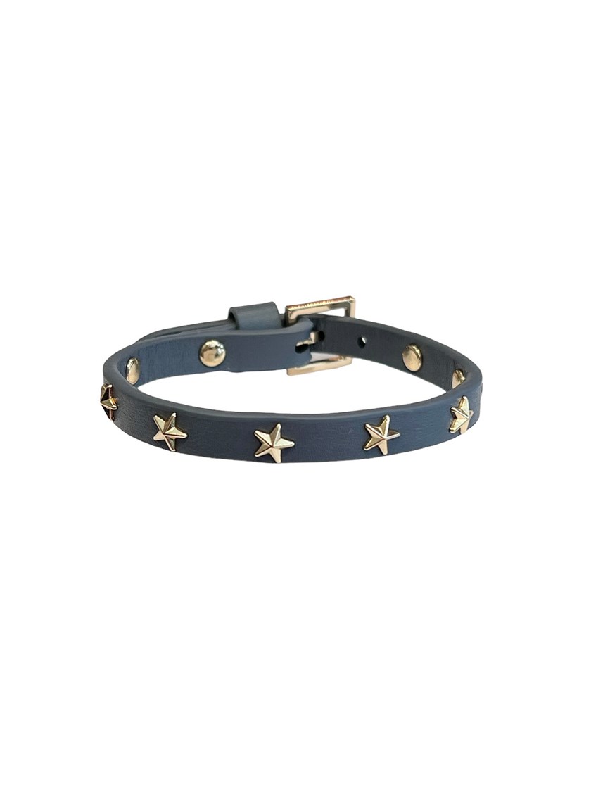 7253175 EN3 7253175EN3 - Leather Star Stud Bracelet Mini.jpg_