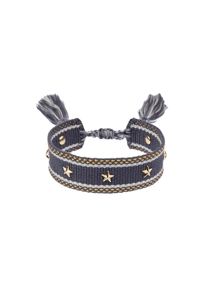 Vennskapsarmbånd med nagler 7253183EN3 - Woven Friendship Bracelet with Star Studs_Vennskapsarmbånd med nagler EN3.jpg_