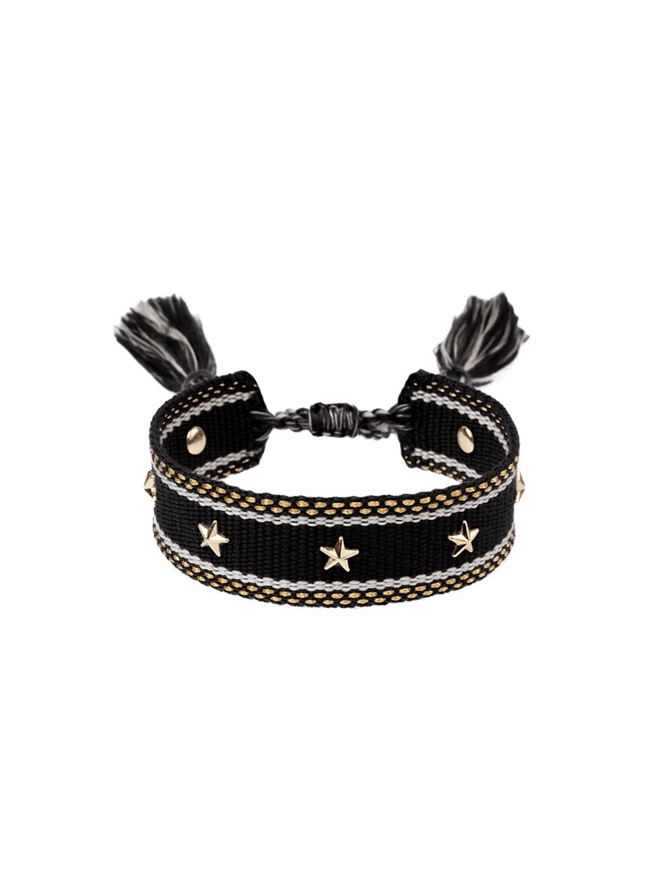 Vennskapsarmbånd med nagler 7253183ID2 - Woven Friendship Bracelet with Star Studs_Vennskapsarmbånd med nagler ID2.jpg_