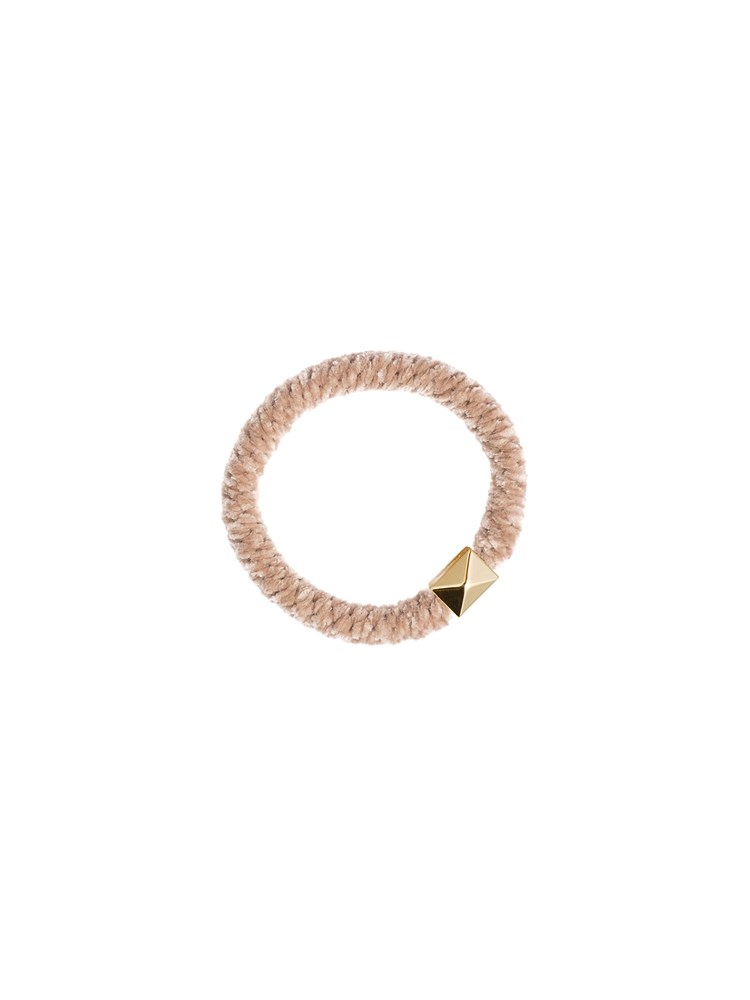 Hårstrikk med gulldetalj 7253185Q1G - Fat Hair Tie with Gold_Hårstrikk med gulldetalj Q1G.jpg_