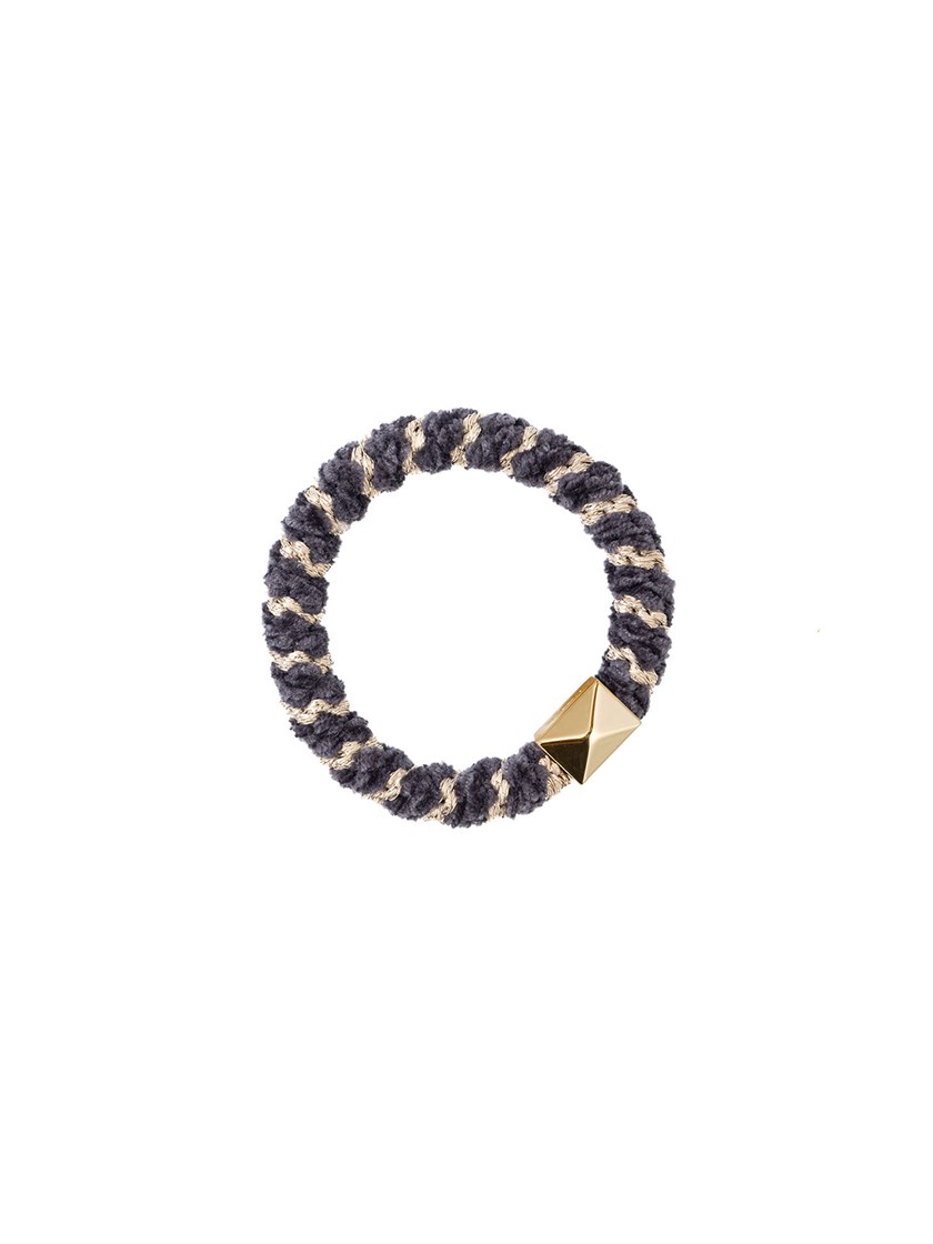 7253186 AIU 7253186AIU - Fluffy Fat Hair Tie with Gold.jpg_