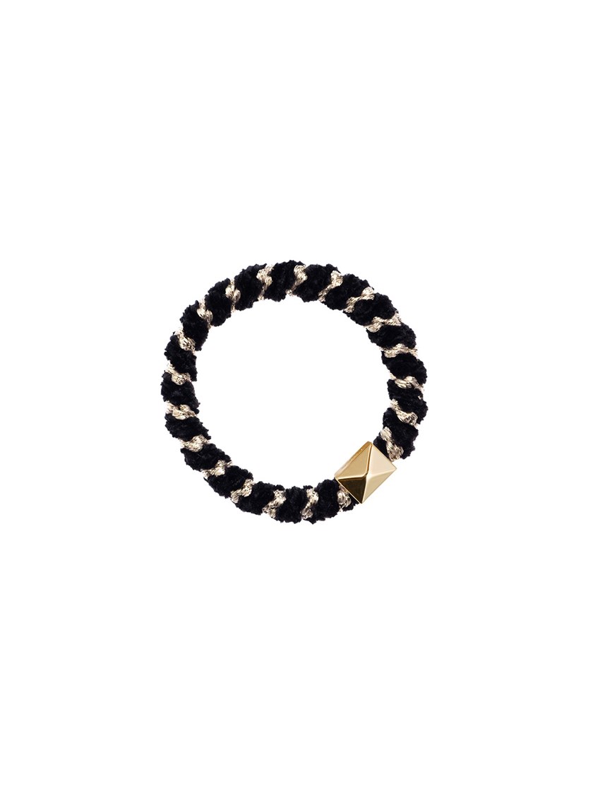 7253186 C38 7253186C38 - Fluffy Fat Hair Tie with Gold.jpg_