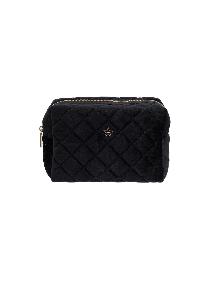 7253202 ID2 7253202ID2 - Velvet Square Quilted Make-Up Pouch Small_Bilde 1.jpg_
