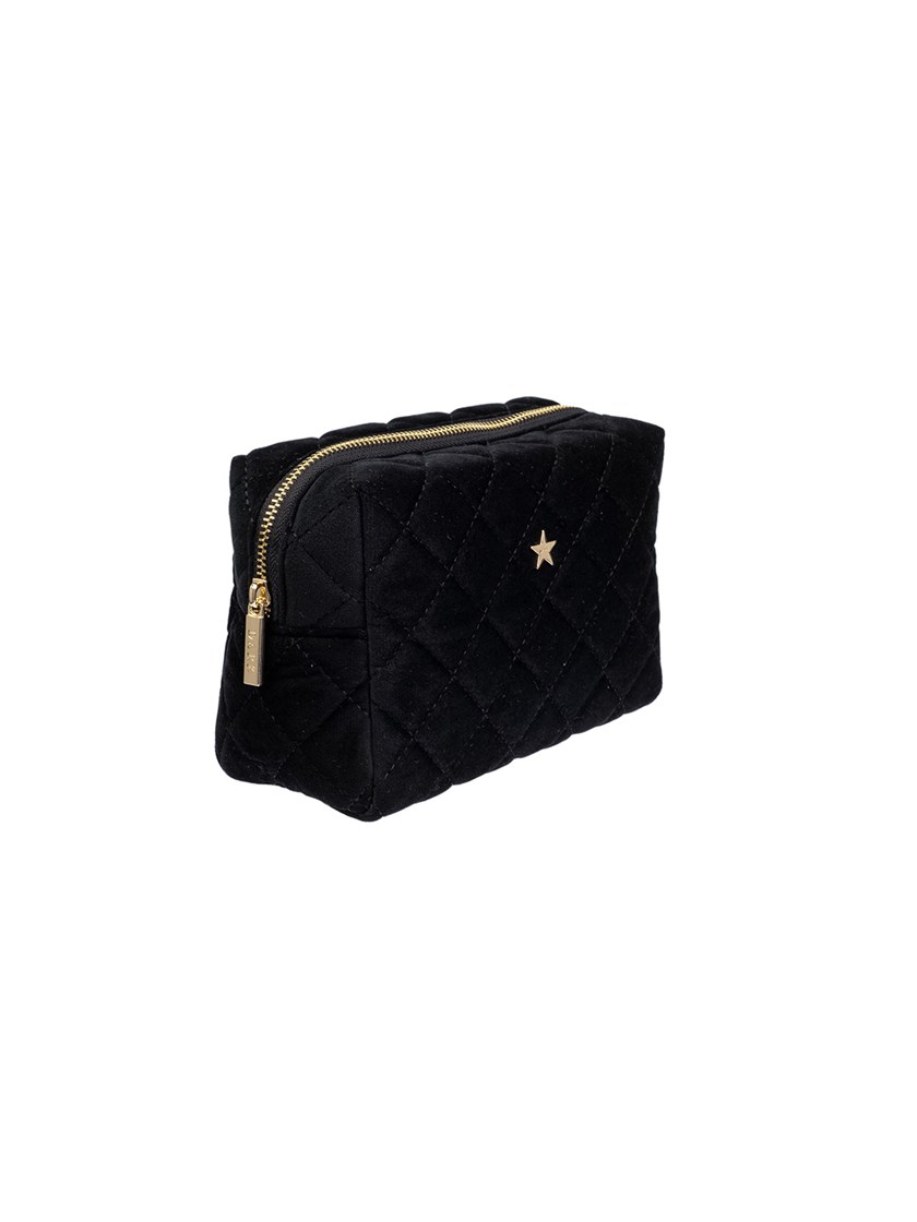 7253202 ID2 7253202ID2 - Velvet Square Quilted Make-Up Pouch Small_Bilde 2.jpg_