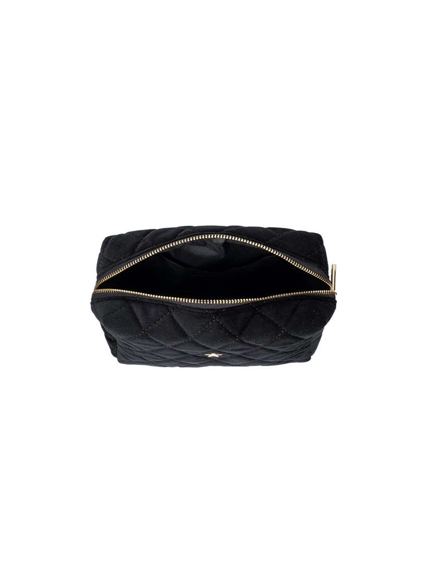 7253202 ID2 7253202ID2 - Velvet Square Quilted Make-Up Pouch Small_Bilde 3.jpg_