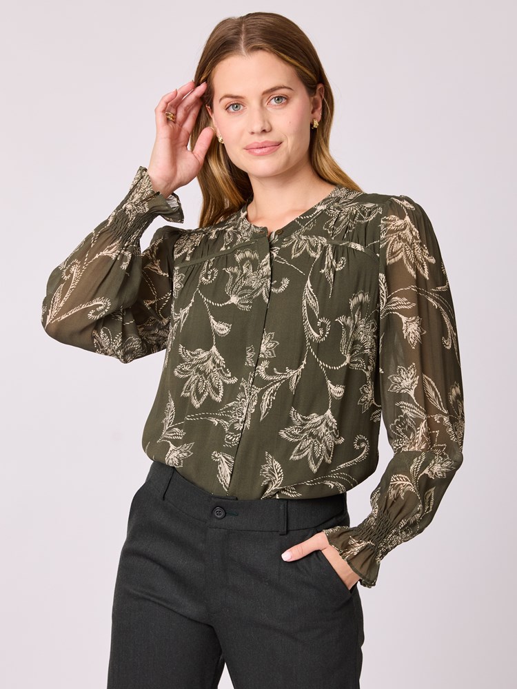 Yule Blouse 7253486_GOS-RICCO VERO-A25-Front_9898_Yule Blouse GOS.jpg_Front||Front
