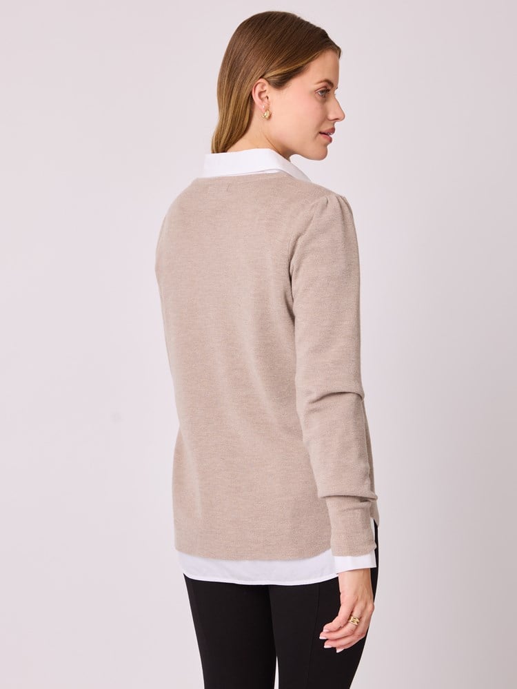 Mela Sweater 7253492_A9N-RICCO VERO-A25-Front_2116_Mela Sweater A9N_Mela Sweater A9N 7253492.jpg_Front