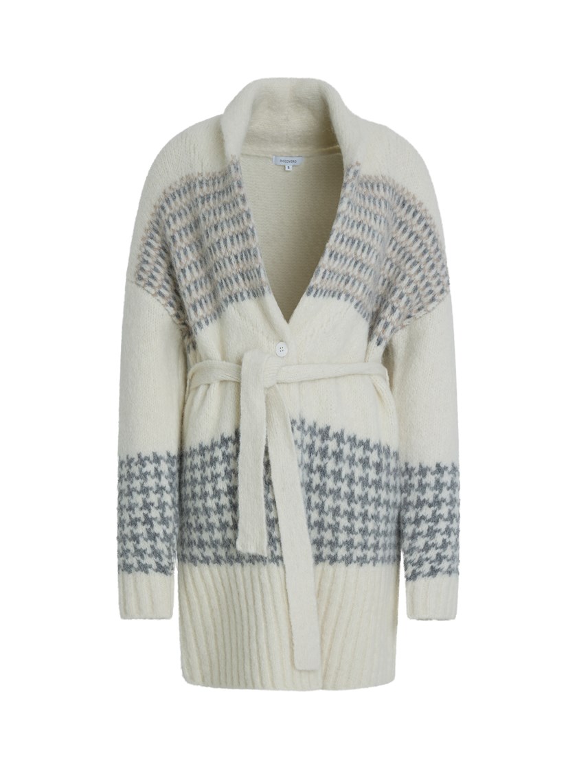 7253940 O79 7253940_O79-RICCO VERO-A26-Modell-Front_chn=vic_847_Spirit Glencheck Cardigan O79.jpg_Front||Front