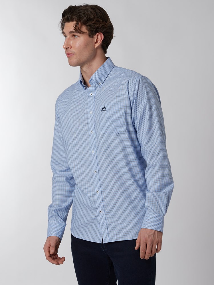 Kamran twillskjorte - classic fit 7500122_E9O_Jean Paul_Kamran Skjorte_A22_Modell (1)_Kamran twillskjorte - classic fit E9O.jpg_
