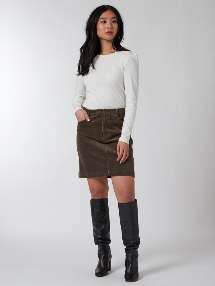 Delphine skjørt 7500245_GUC-JEANPAUL-A22-Modell-Front_1092.jpg_Front