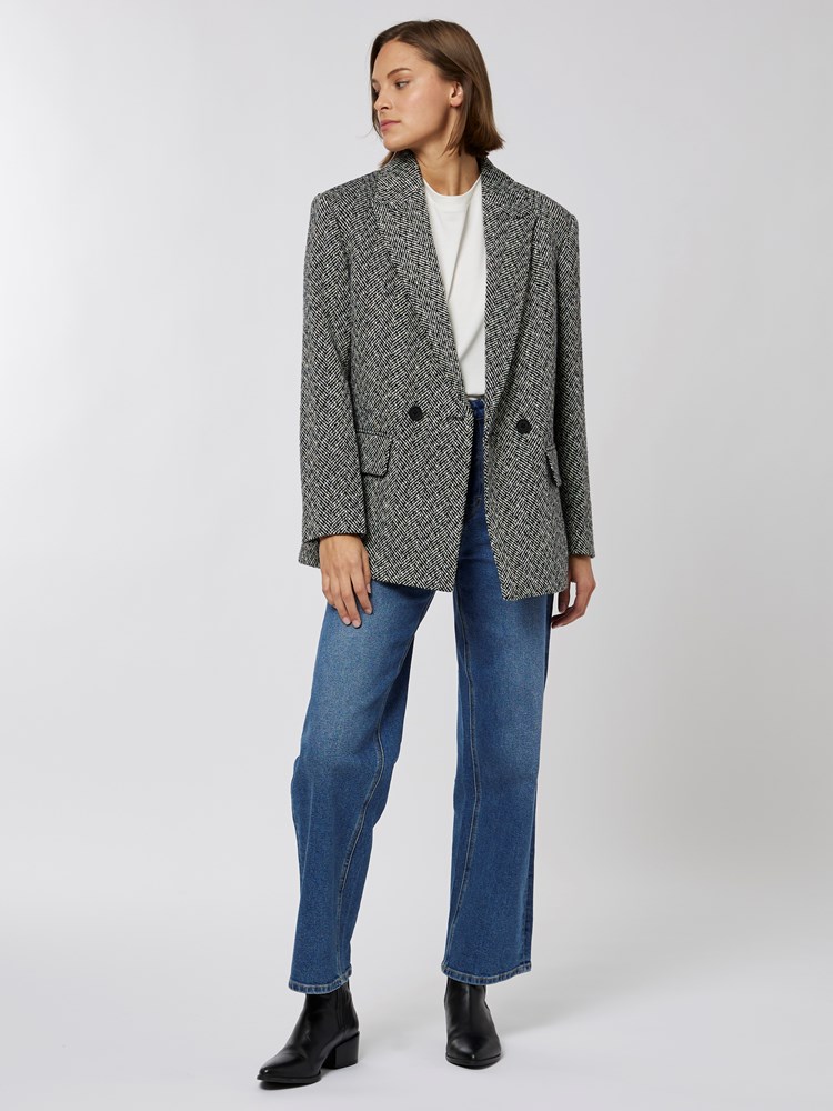 Ayla herringbone blazer 7500496_CAB-DONNA-A22-Modell-Front_chn=vic_2973_Ayla herringbone blazer CAB_Ayla herringbone blazer CAB 7500496.jpg_Front||Front