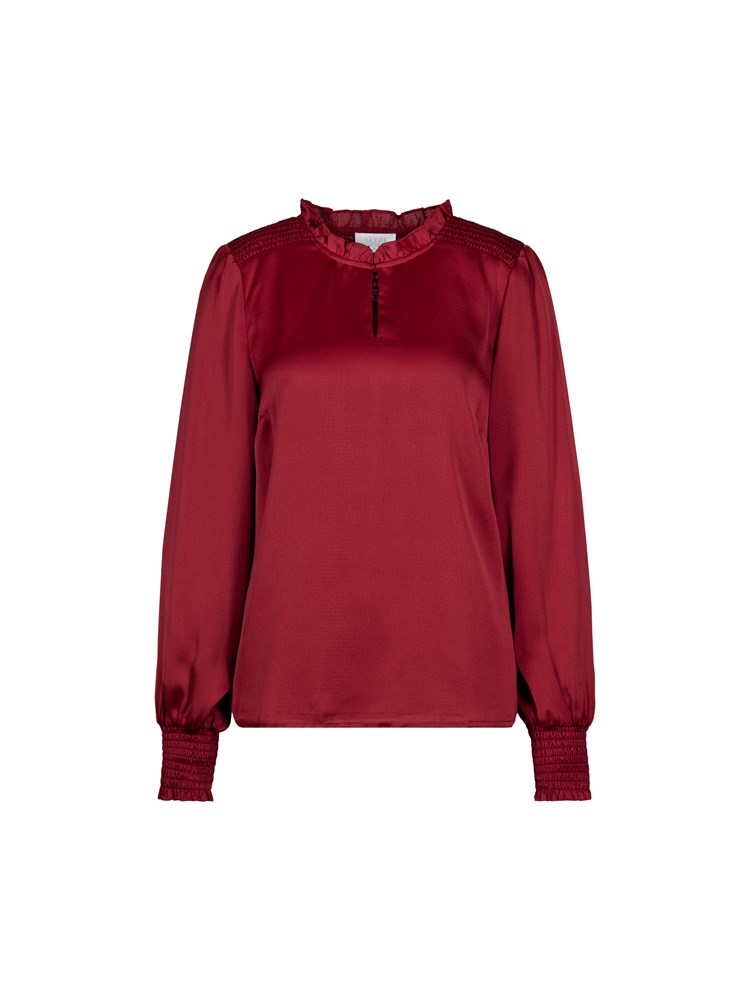 Leia bluse 7500646_K5L-VAVITE-W22-Front_9577_Leia bluse_Leia bluse K5L_Leia bluse K5L 7500646.jpg_Front||Front