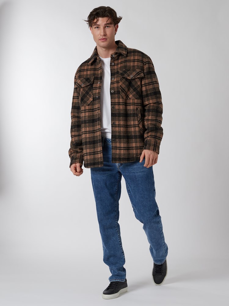 Chris skjortejakke 7500771_AFD-JEANPAUL-A22-Modell-Front_1024_Chris skjortejakke AFD.jpg_Front||Front