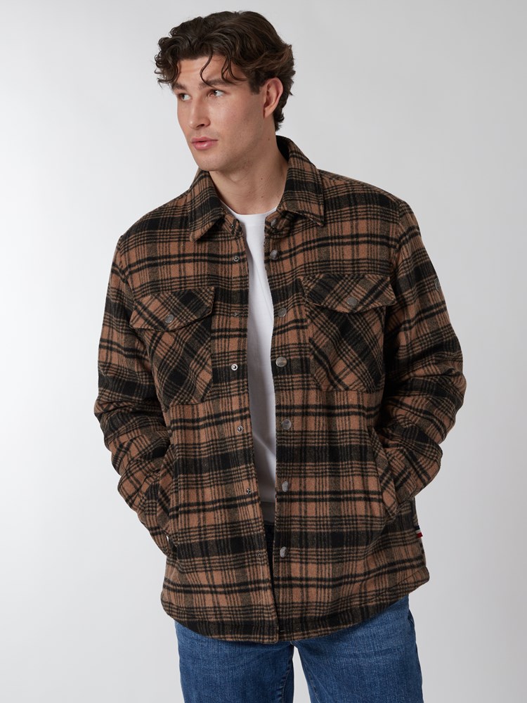 Chris skjortejakke 7500771_AFD-JEANPAUL-A22-Modell-Front_6100_Chris skjortejakke AFD.jpg_Front||Front