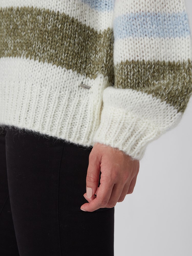 Samosa stripet genser 7500860_O79-JEANPAUL-A22-Modell-Front_1829_Samosa stripet genser O79_Samosa stripet genser O79 7500860.jpg_Front||Front