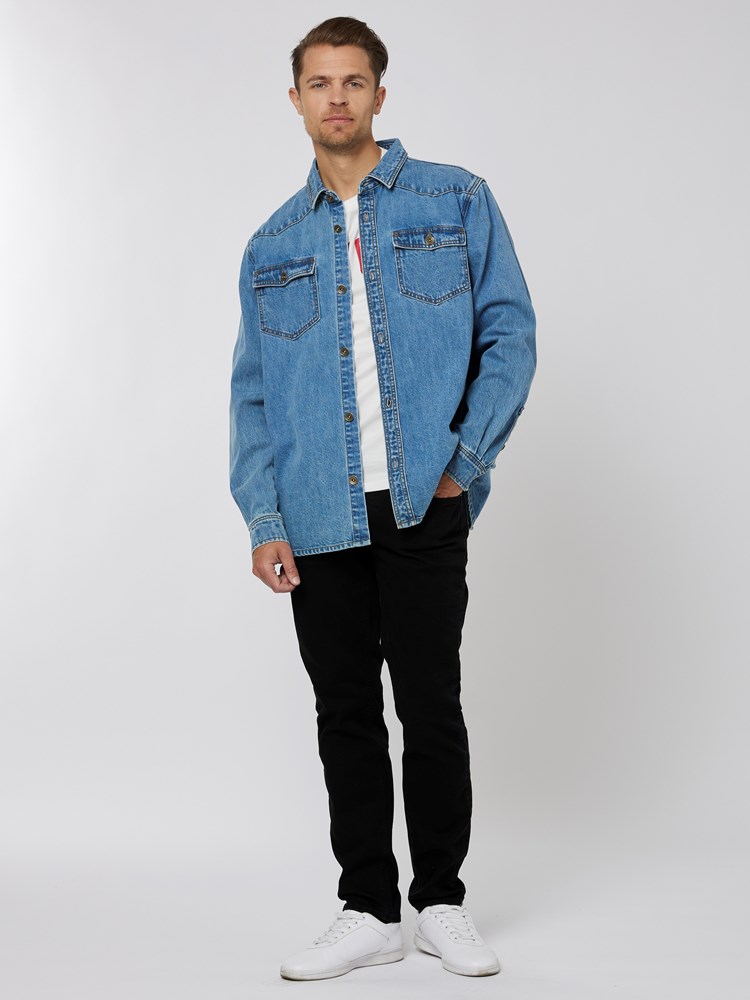 Wayne overshirt 7501110_D03-HENRYCHOICE-A22-Modell-Front_chn=vic_5110_Wayne overshirt D03.jpg_Front||Front